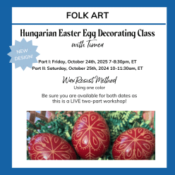 Easter Egg Decorating Class