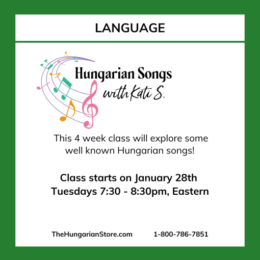 Hungarian Songs Class