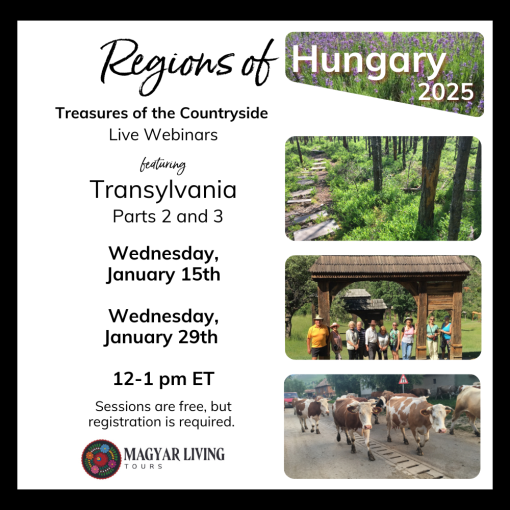 Regions of Hungary: Treasures of the Countryside Webinars