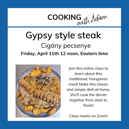 Hungarian Cooking -- Gypsy Steak