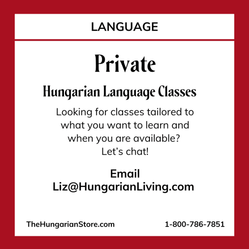 Hungarian Language Private Lessons