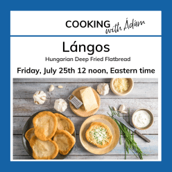 Hungarian Cooking -- Lángos