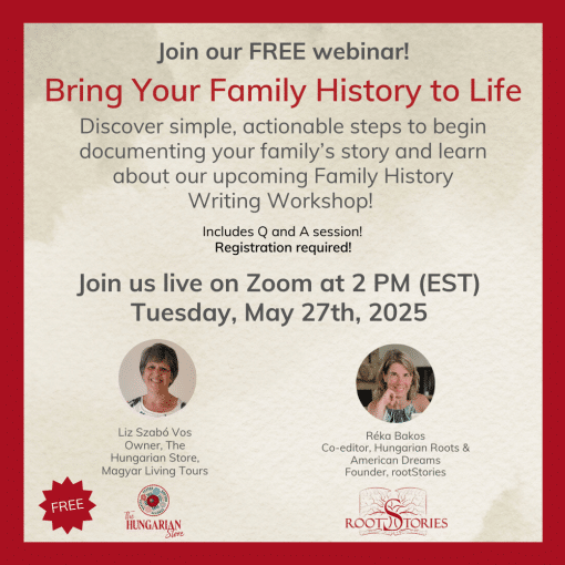 Family History Writing Inspiration Session May 27th