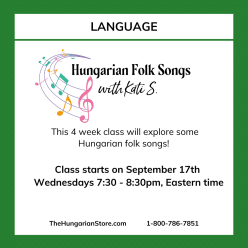 Hungarian Folk Song Class