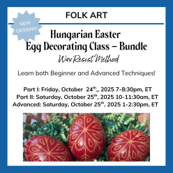 Easter Egg Decorating Class -- Bundle