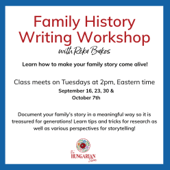 Family History Writing Workshop