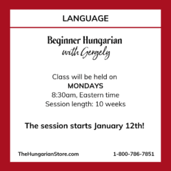 Hungarian for Beginners Monday Mornings