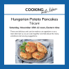 Hungarian Cooking -- Potato Pancakes