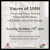 Heritage Connections: Voices of 1956