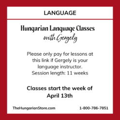 Language Lessons with Gergely