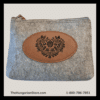 Heart Folk Art Felt Bag