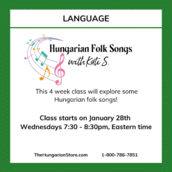 Hungarian Folk Song Class