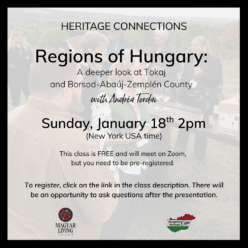 Heritage Connections: A deeper look at Tokaj  and Borsod-Abaúj-Zemplén County