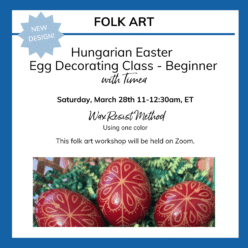 Easter Egg Decorating Class