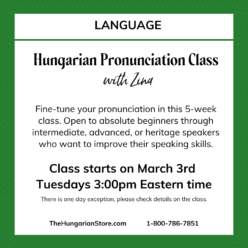 Hungarian Pronunciation Class with Zina